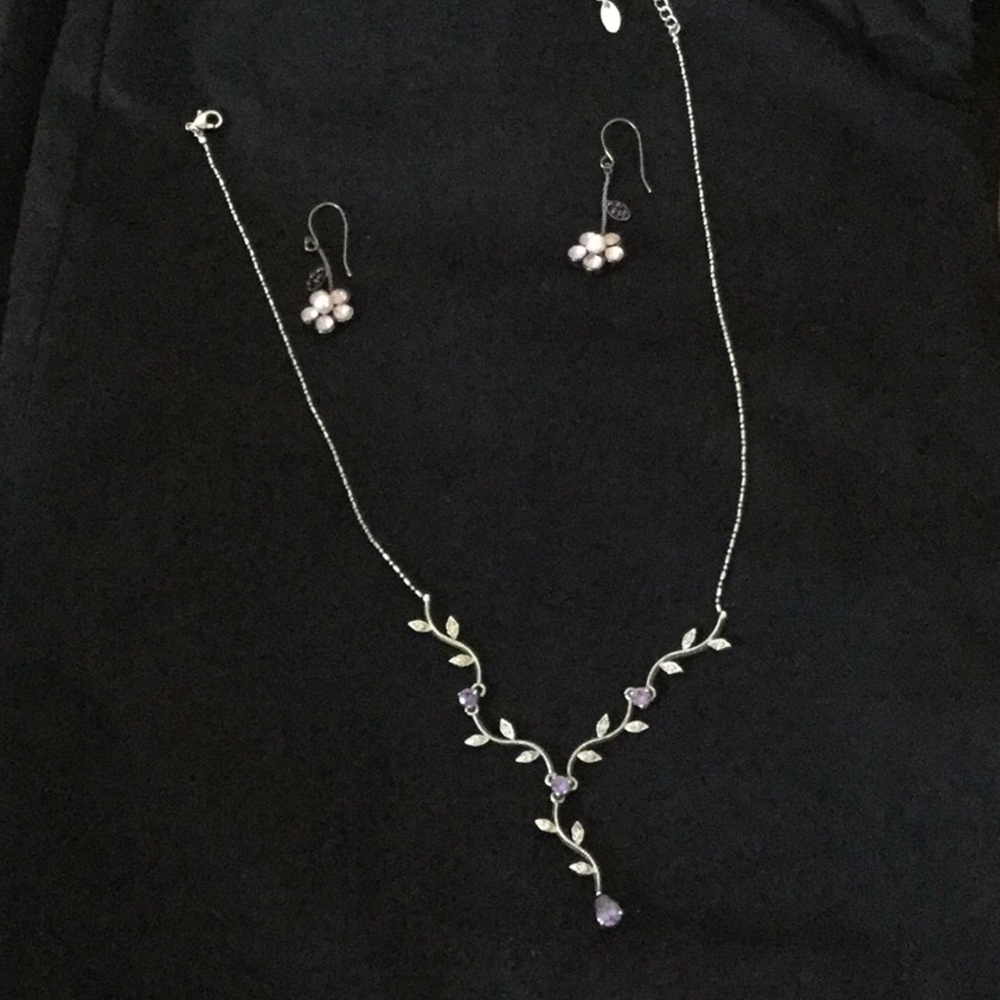 Necklace and Earrings